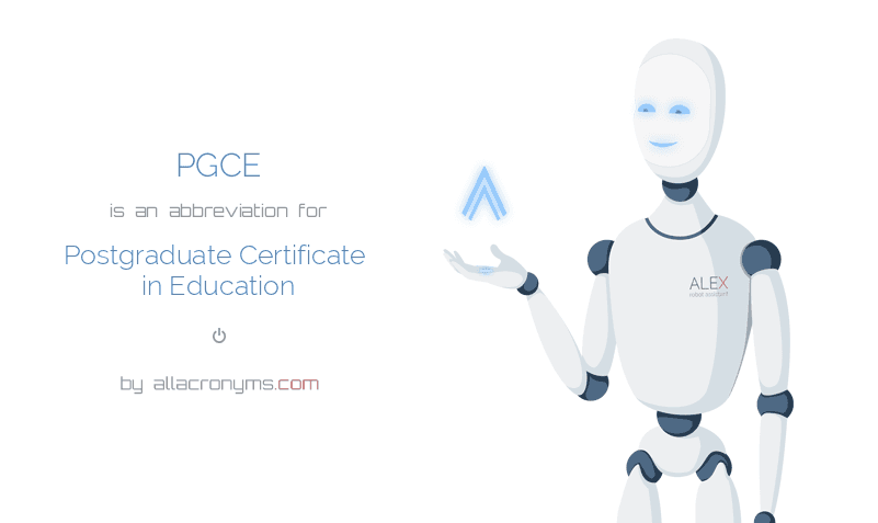 one year postgraduate certificate in education pgce