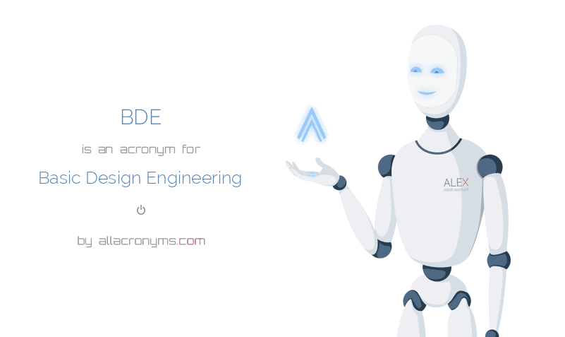 Bde Basic Design Engineering