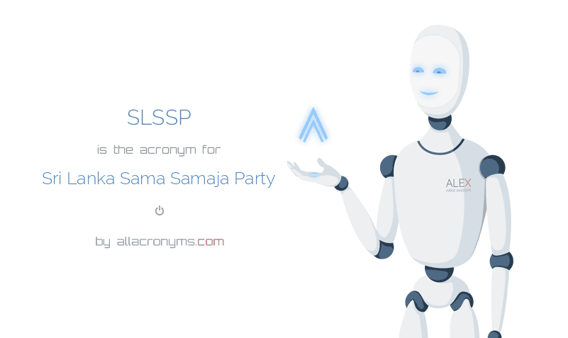 SLSSP Sri Lanka Sama Samaja Party