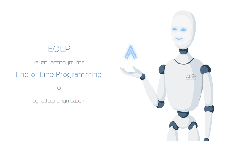 EOLP End of Line Programming